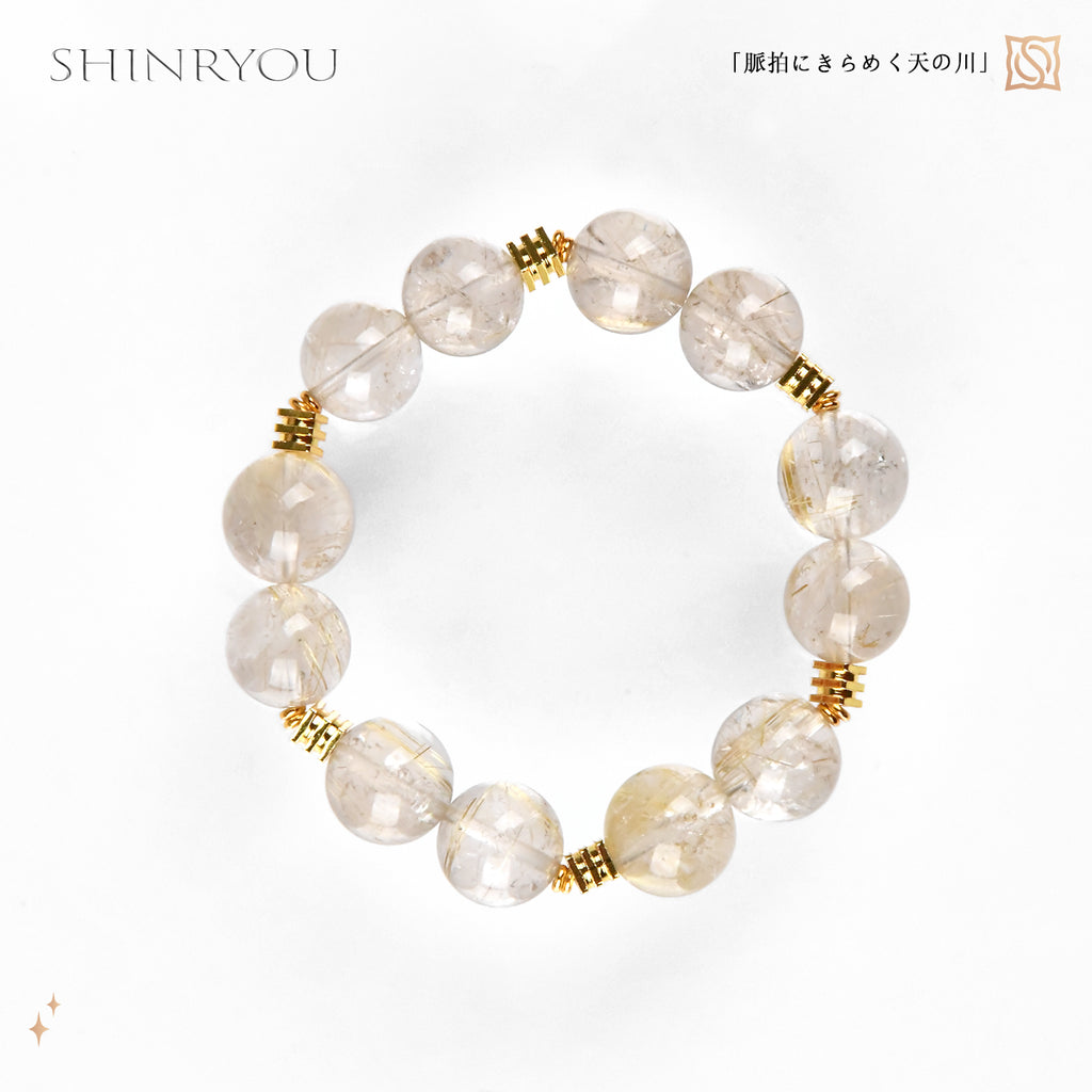 バチバチゴールデンルチルブレスレット