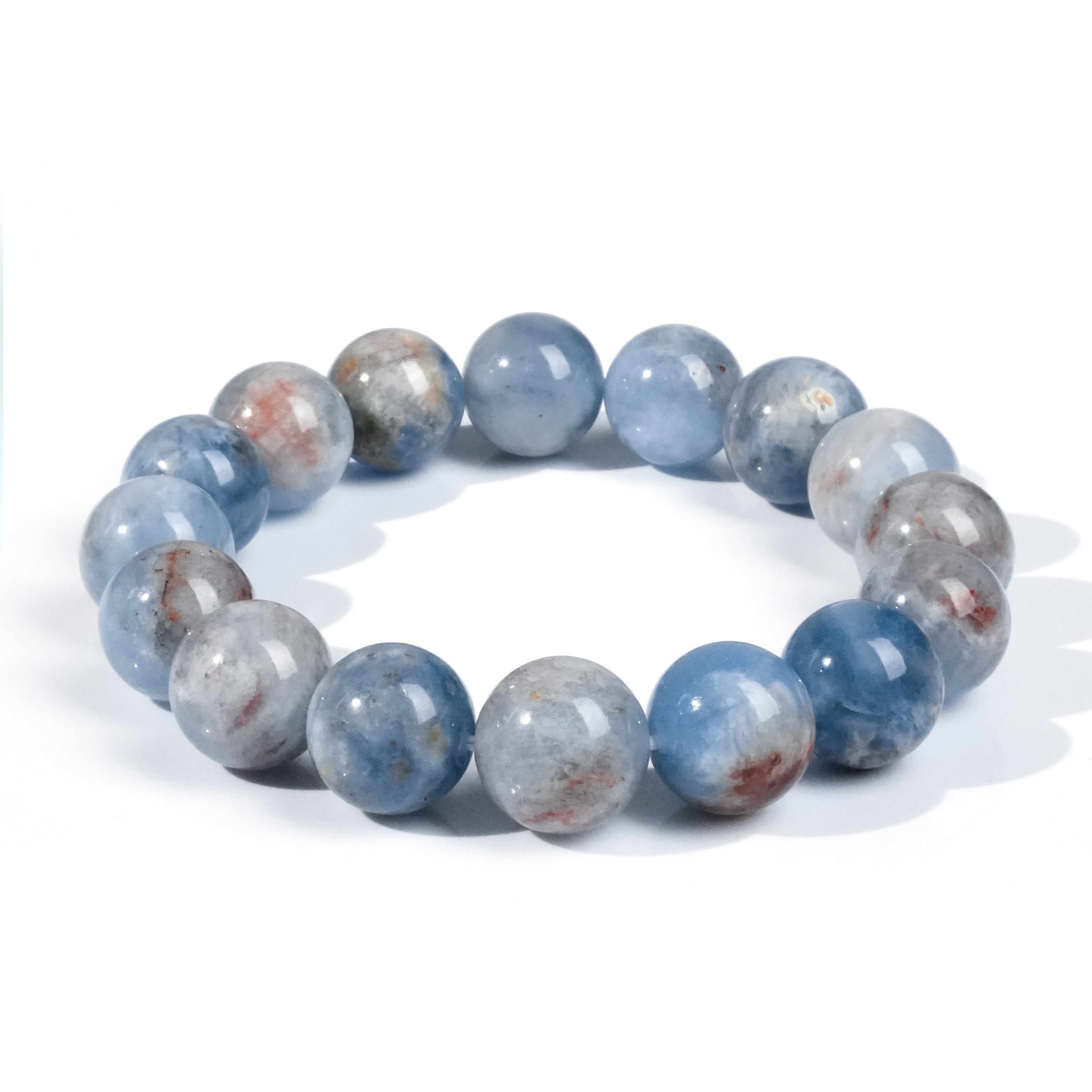 12mmアイランドアクアマリンブレスレット