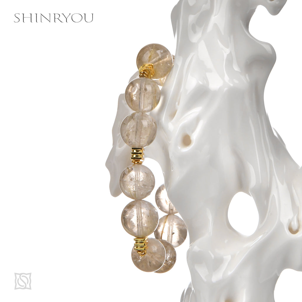 バチバチゴールデンルチルブレスレット