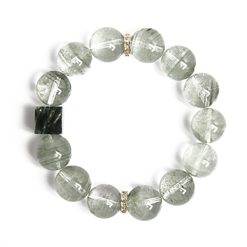 グリーンガーデンセラフィライトブレスレット