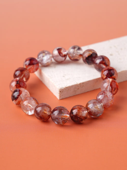 12mmレッドヘマタイトブレスレット