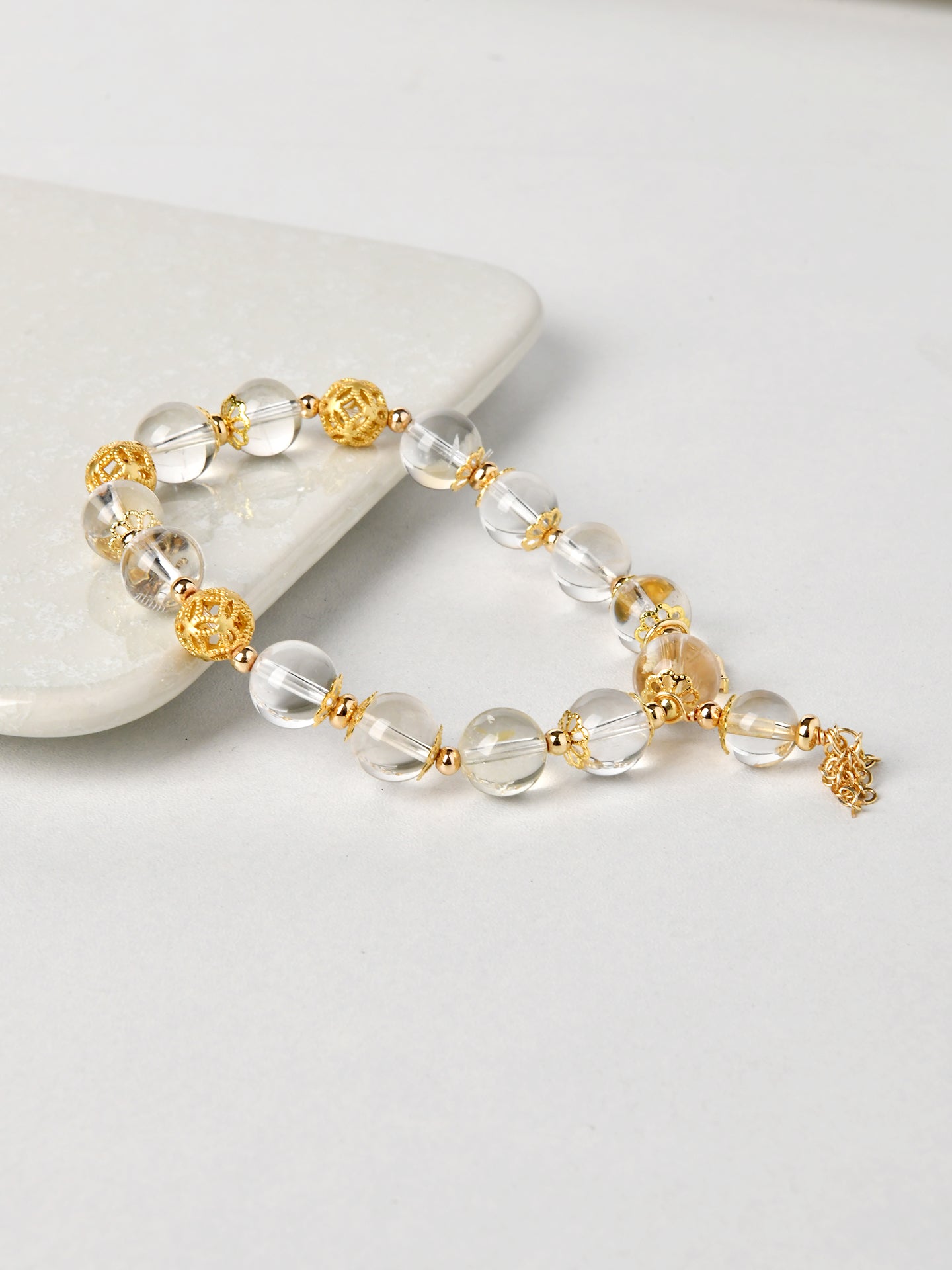 クリスタルデザインブレスレット