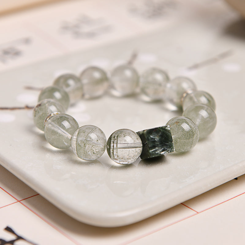 グリーンガーデンセラフィライトブレスレット