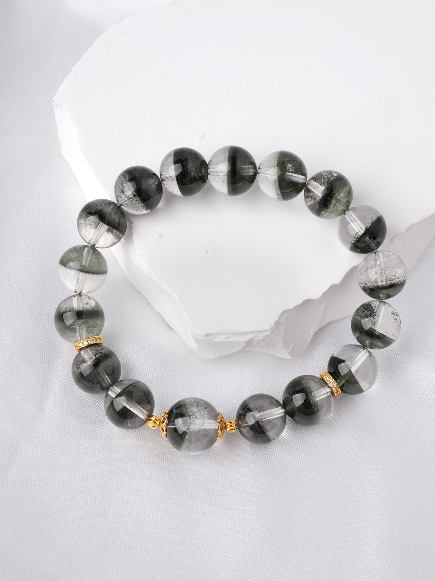 グリーンガーデンクオーツブレスレット