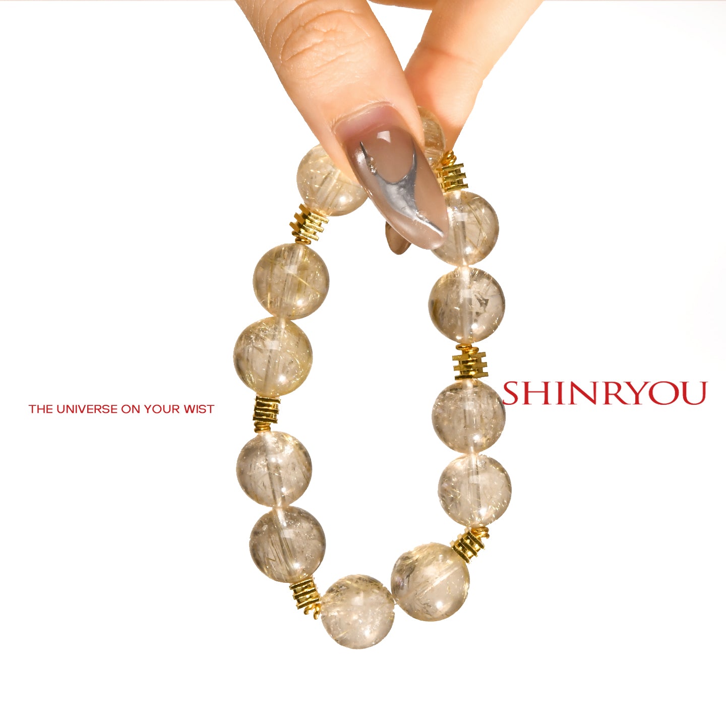 バチバチゴールデンルチルブレスレット