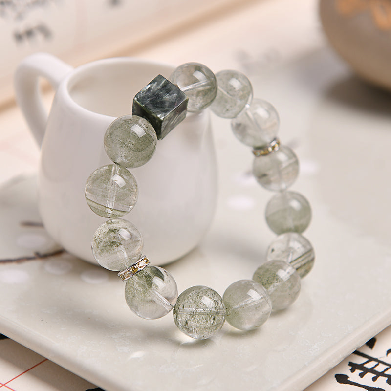 グリーンガーデンセラフィライトブレスレット