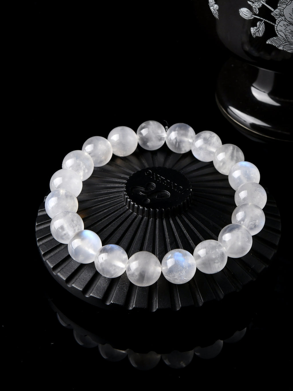 12mmブルームーンストーンブレスレット