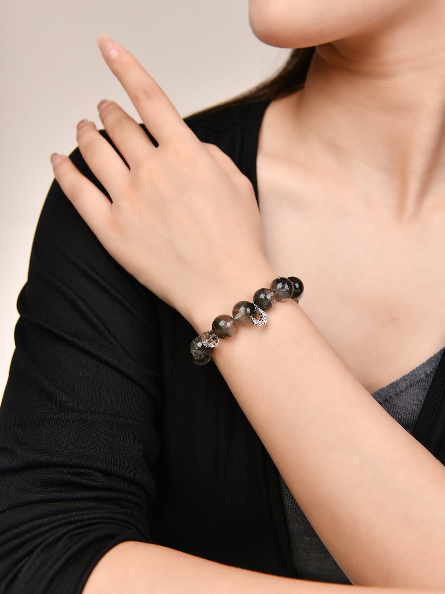 グリーンガーデンクオーツブレスレット