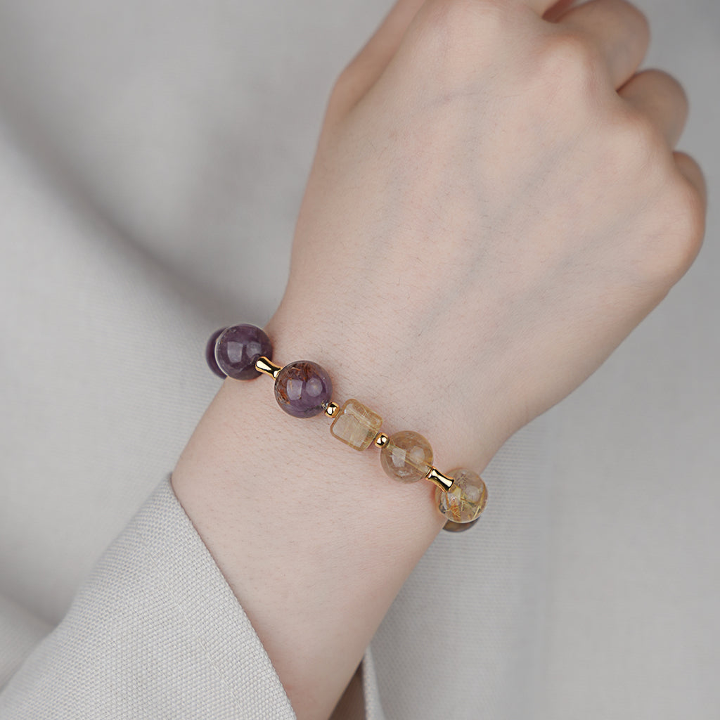 綺金紫韻　ブレスレット