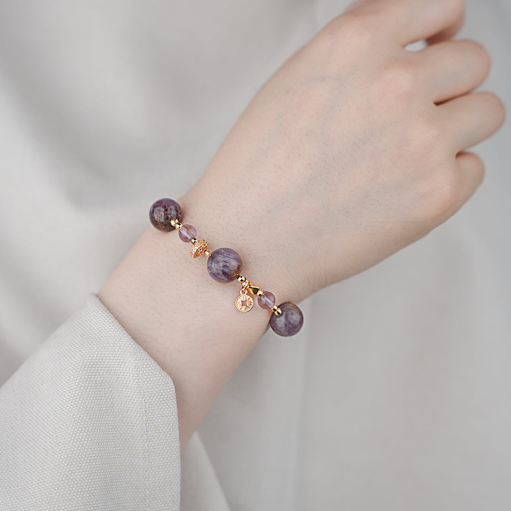 紫韵金福 ブレスレット
