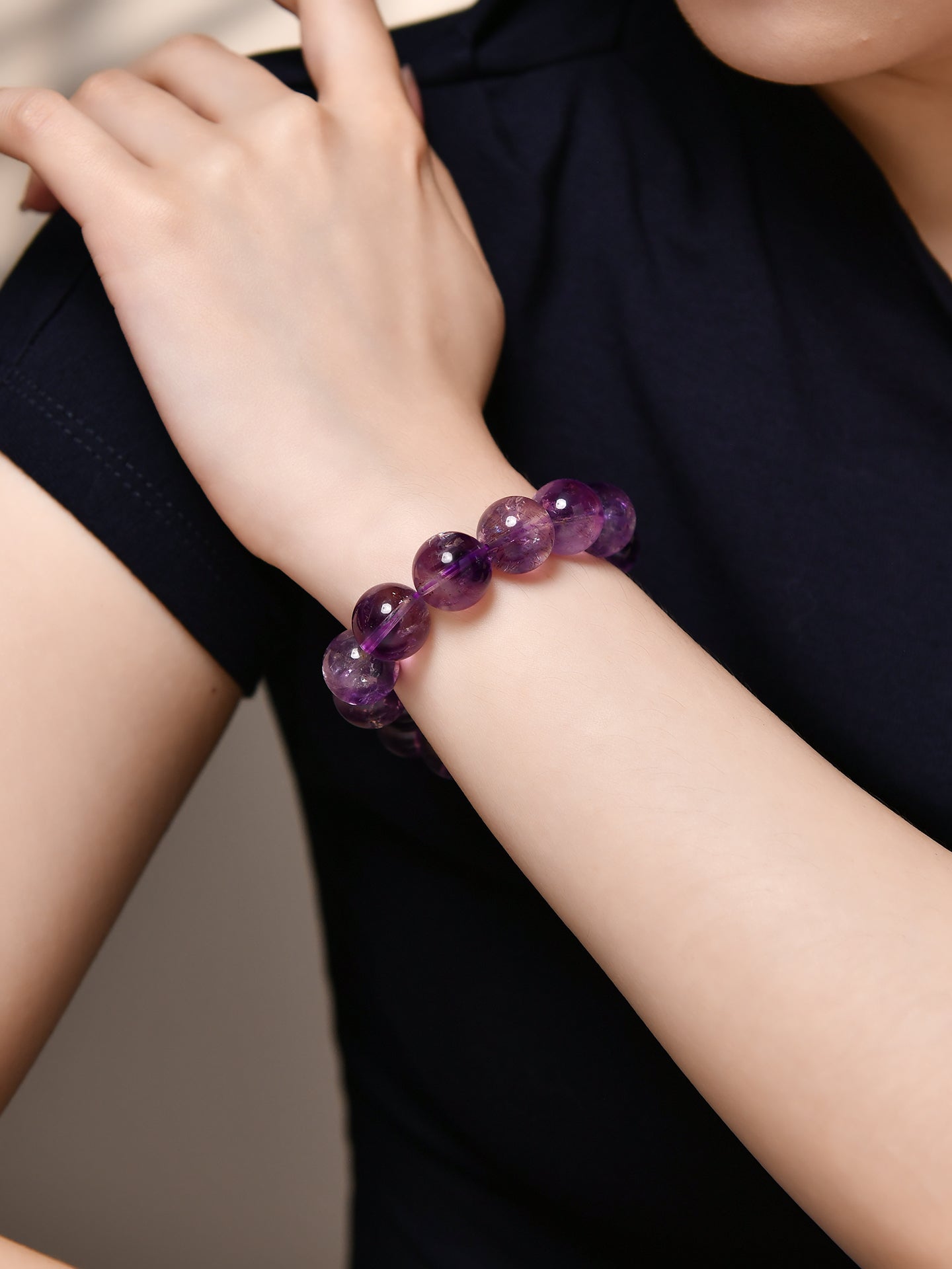 むらさき　スーパーセブンブレスレット