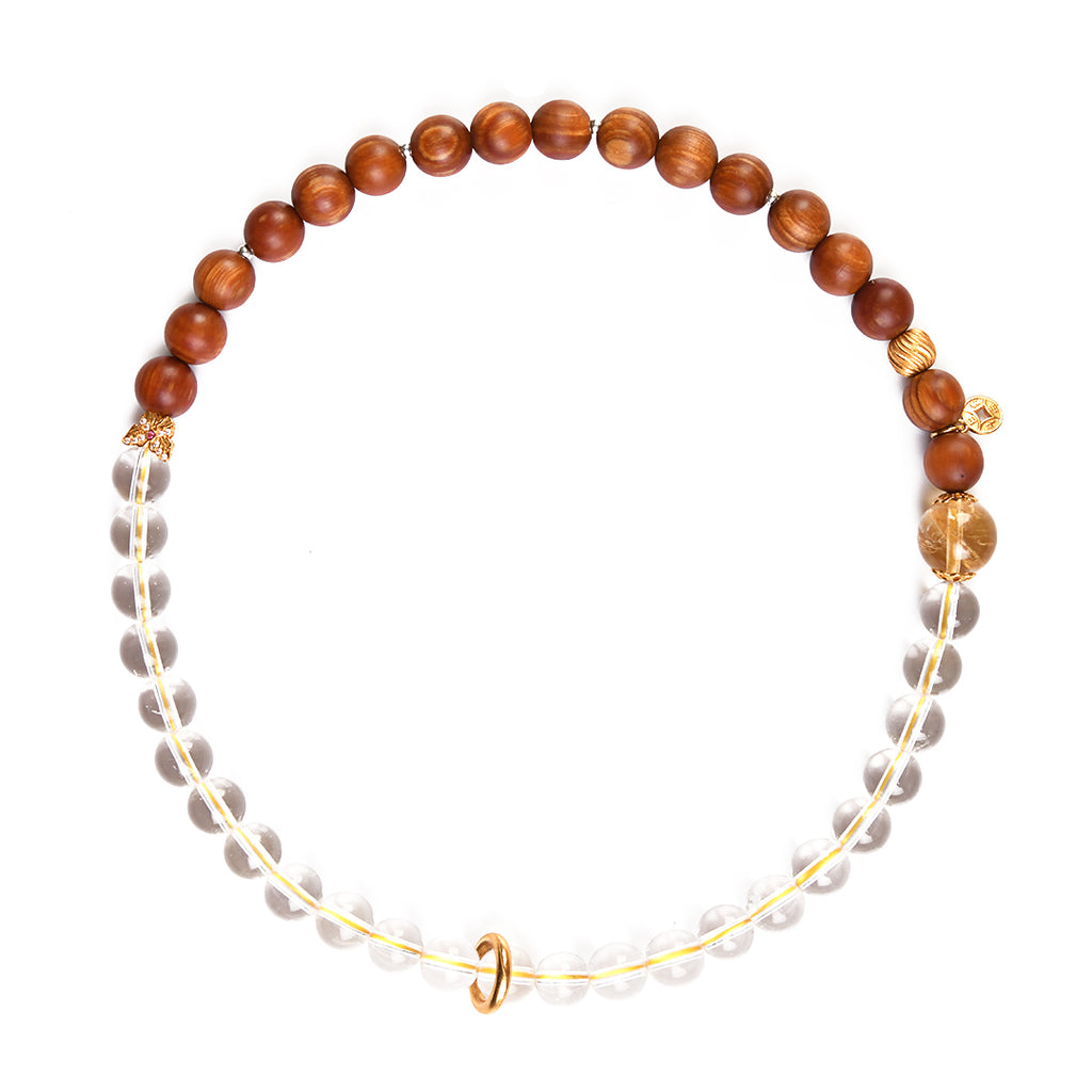 ヒノキ福連珠　ブレスレット