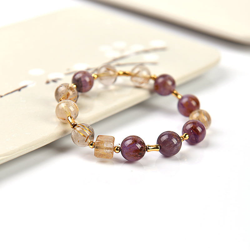 綺金紫韻　ブレスレット