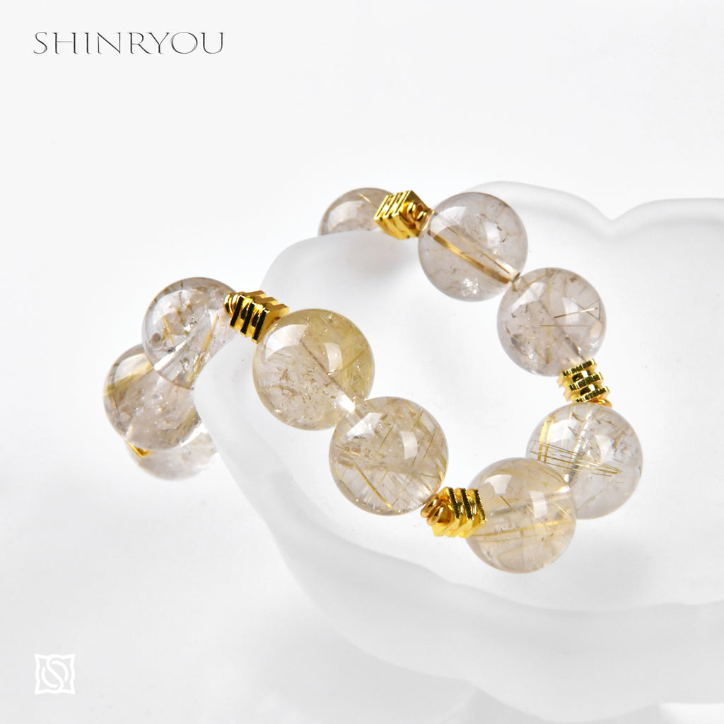 バチバチゴールデンルチルブレスレット