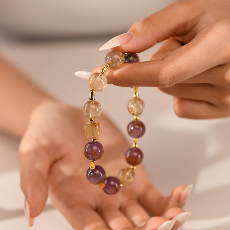 綺金紫韻　ブレスレット